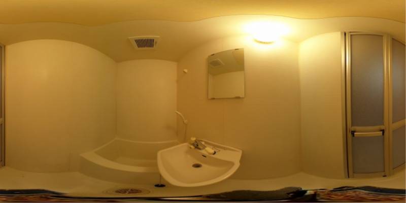 パノラマ画像洗面所