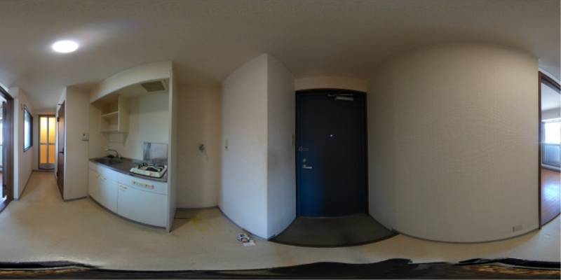 パノラマ画像玄関