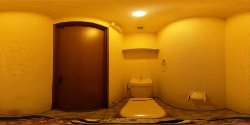 パノラマ画像トイレ