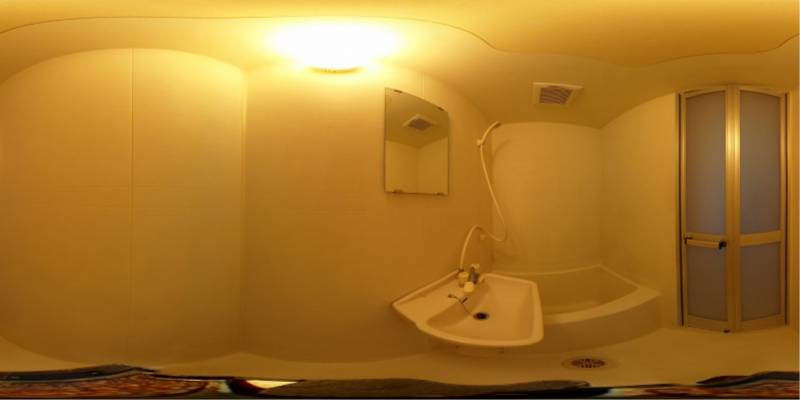 パノラマ画像洗面所