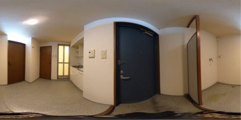 パノラマ画像玄関