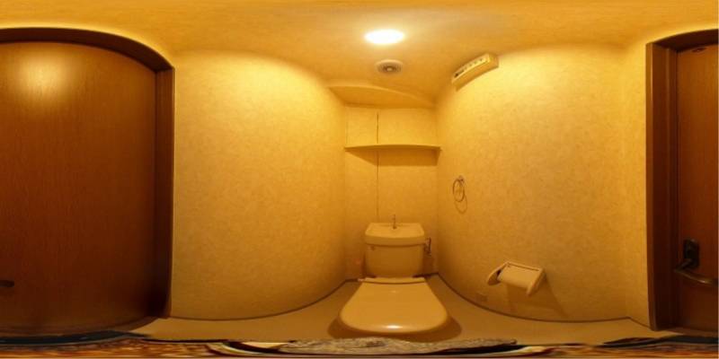 パノラマ画像トイレ