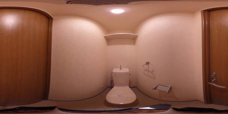 パノラマ画像トイレ