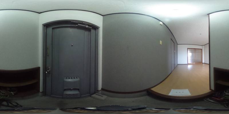 パノラマ画像玄関