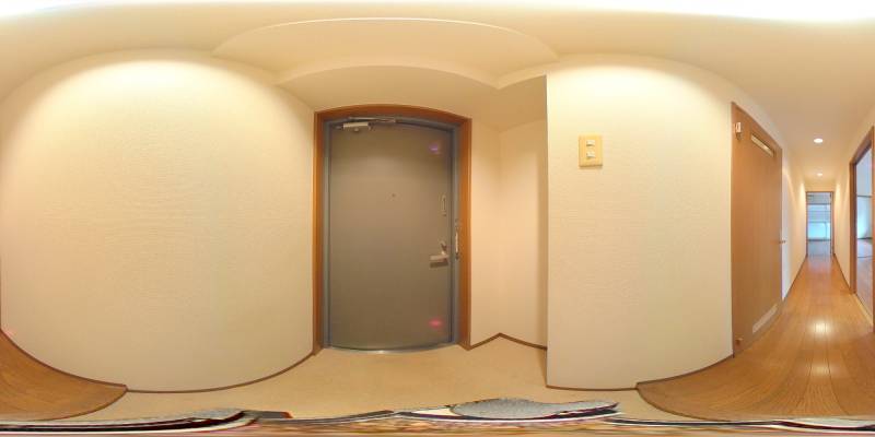 パノラマ画像玄関