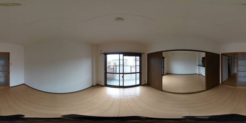 パノラマ画像洋室