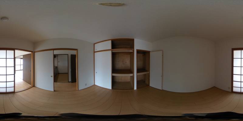 パノラマ画像洋室