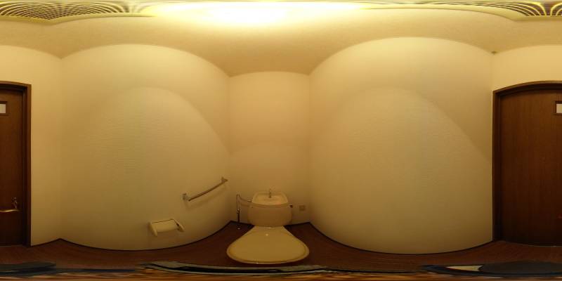 パノラマ画像トイレ