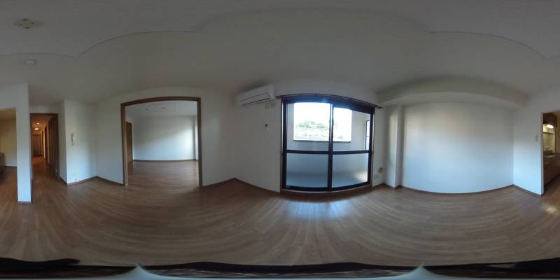 パノラマ画像リビング