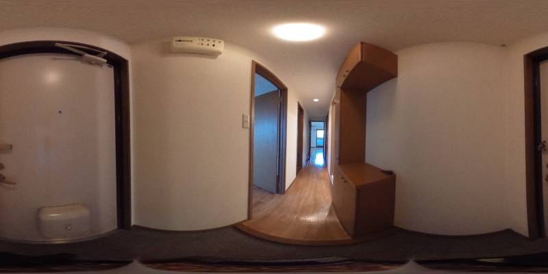 パノラマ画像玄関