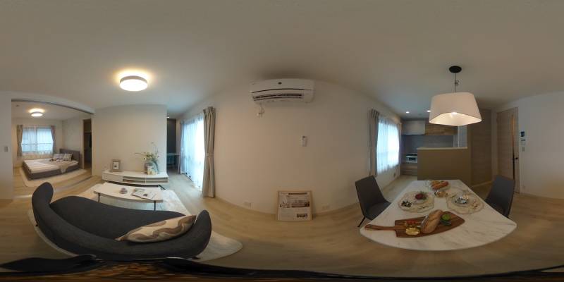 パノラマ画像リビング