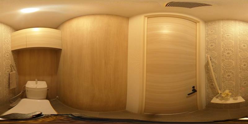 パノラマ画像トイレ