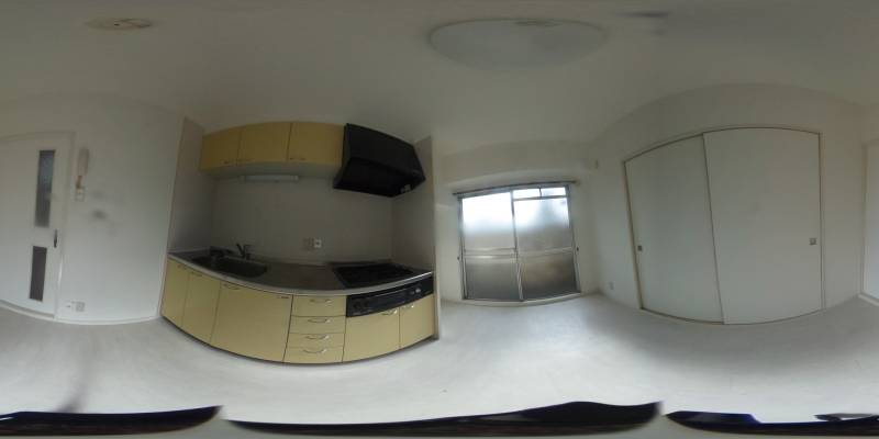 パノラマ画像キッチン