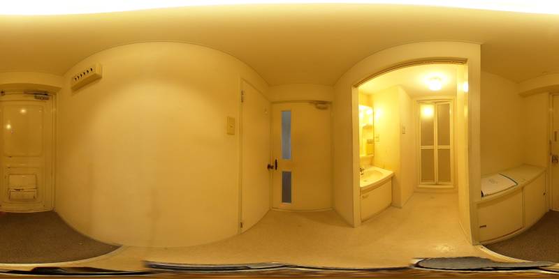 パノラマ画像玄関