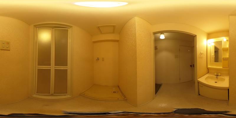 パノラマ画像洗面所