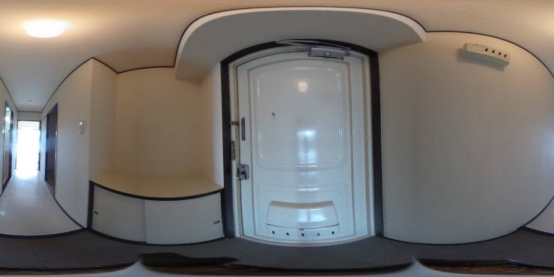 パノラマ画像玄関