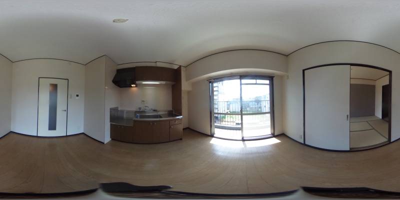 パノラマ画像リビング