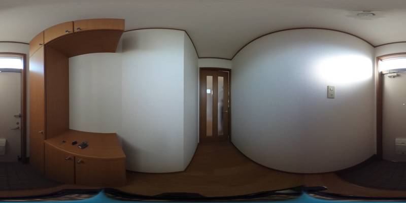 パノラマ画像玄関