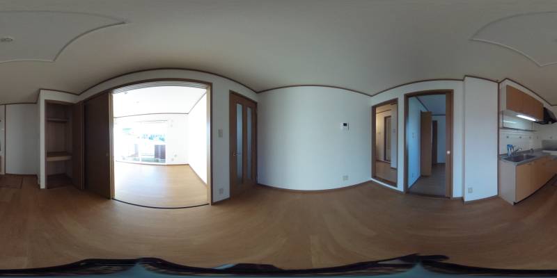 パノラマ画像リビング