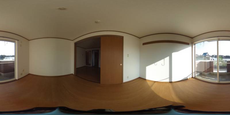 パノラマ画像洋室