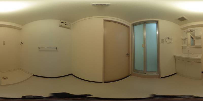 パノラマ画像洗面所