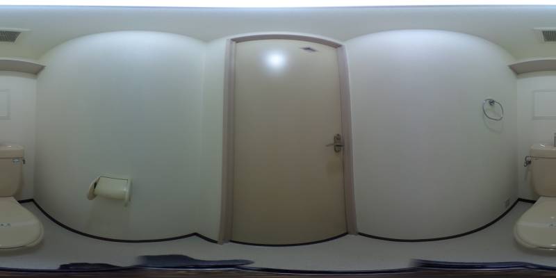 パノラマ画像トイレ