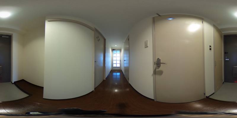 パノラマ画像玄関