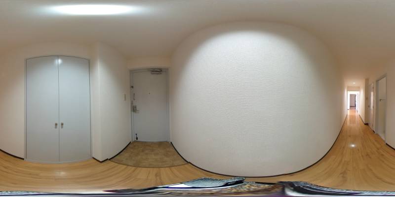 パノラマ画像玄関