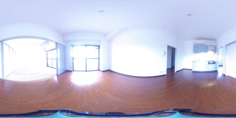 パノラマ画像リビング