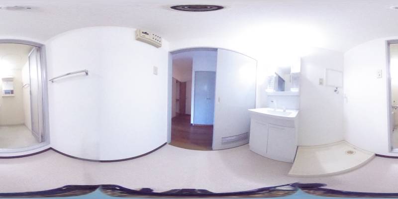 パノラマ画像洗面所