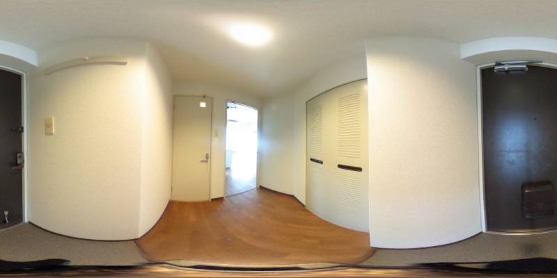 パノラマ画像玄関