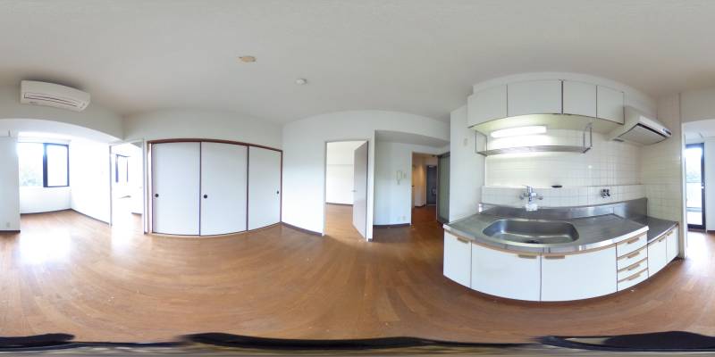 パノラマ画像キッチン