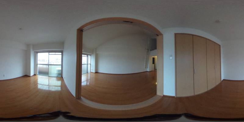 パノラマ画像洋室