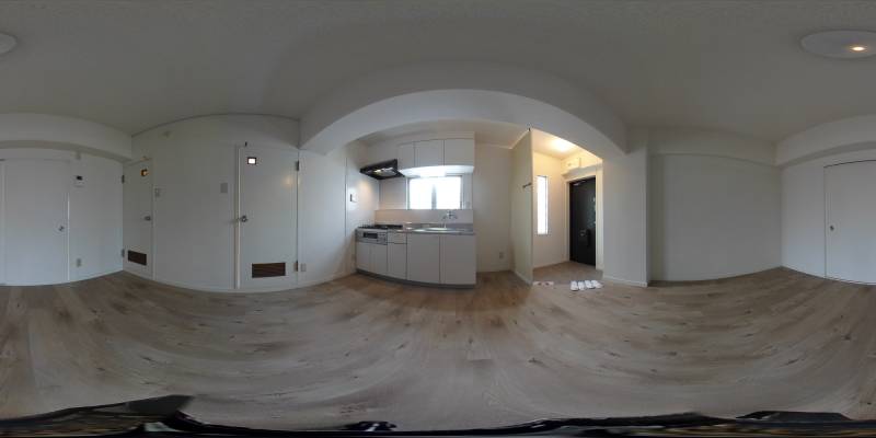 パノラマ画像リビング