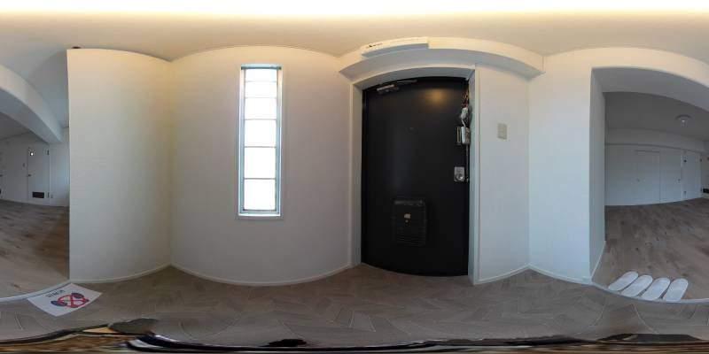 パノラマ画像玄関