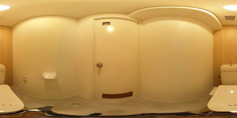 パノラマ画像トイレ