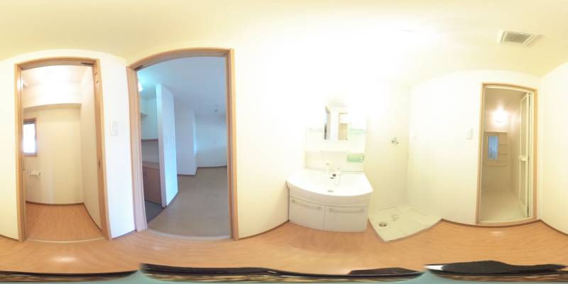 パノラマ画像洗面所