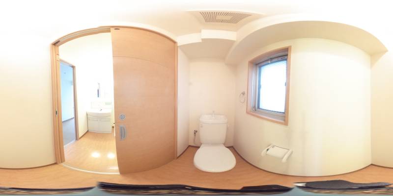 パノラマ画像トイレ