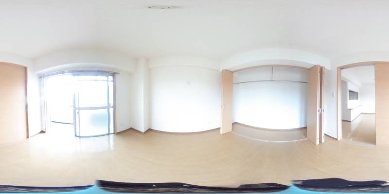 パノラマ画像洋室