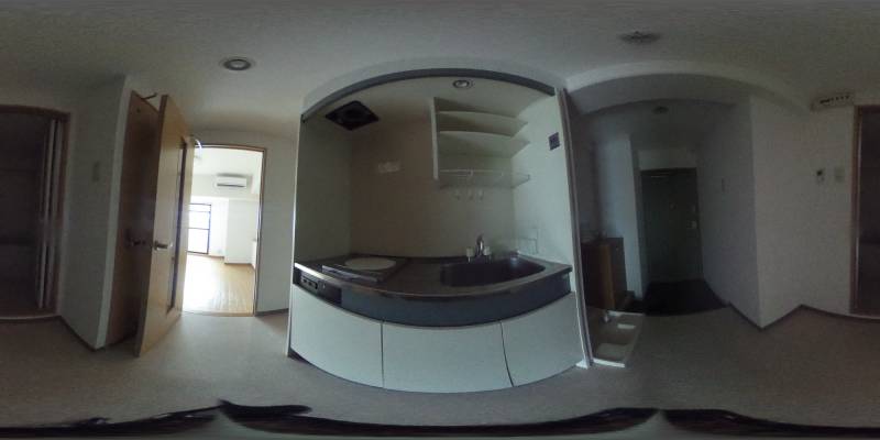 パノラマ画像キッチン