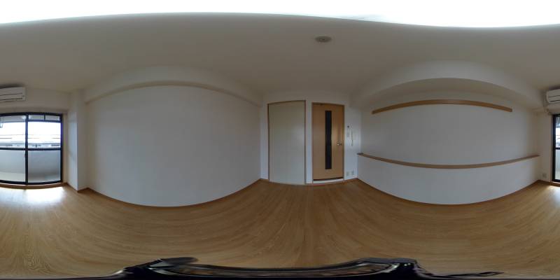 パノラマ画像リビング