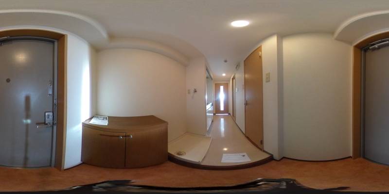 パノラマ画像玄関