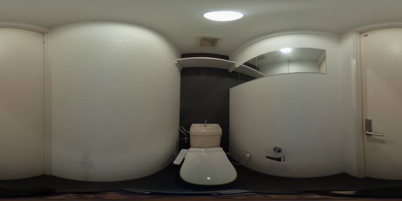 パノラマ画像トイレ