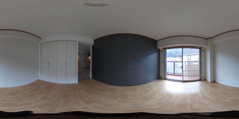 パノラマ画像リビング