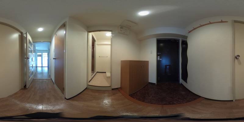 パノラマ画像玄関