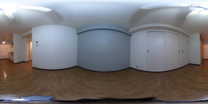 パノラマ画像リビング