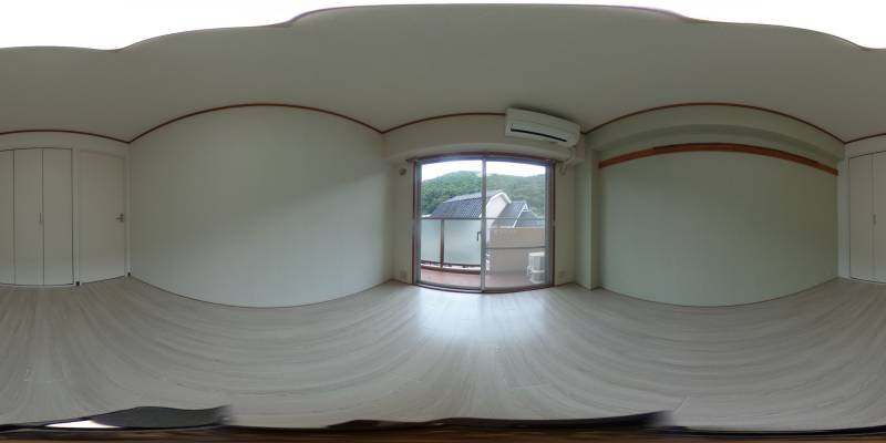 パノラマ画像洋室