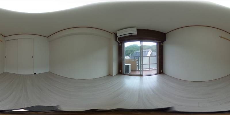 パノラマ画像洋室