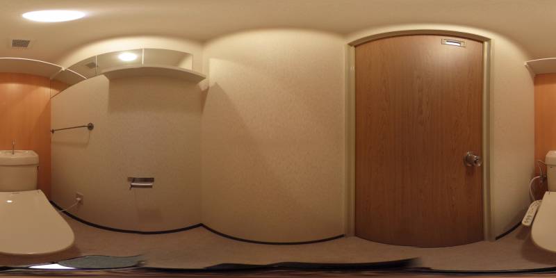 パノラマ画像トイレ