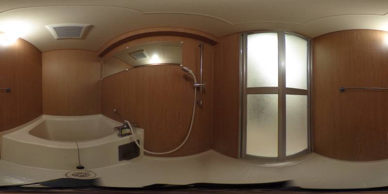 パノラマ画像バスルーム